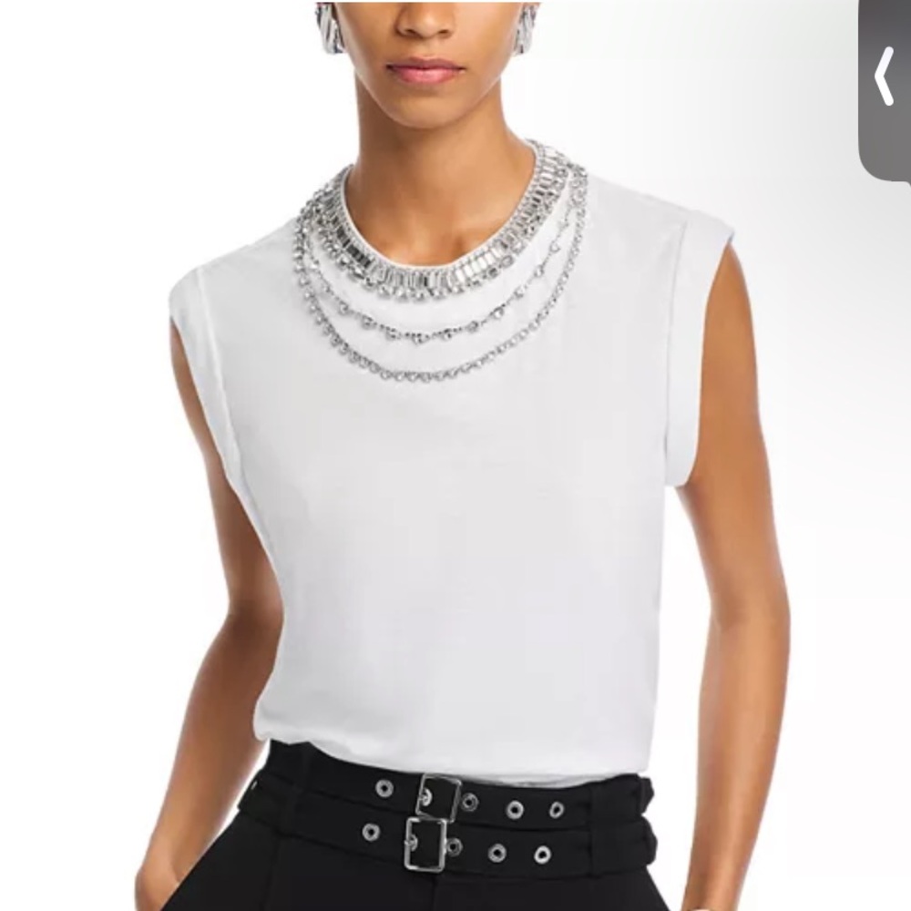 NWT Cinq à Sept
Bella Layered Necklace Tee